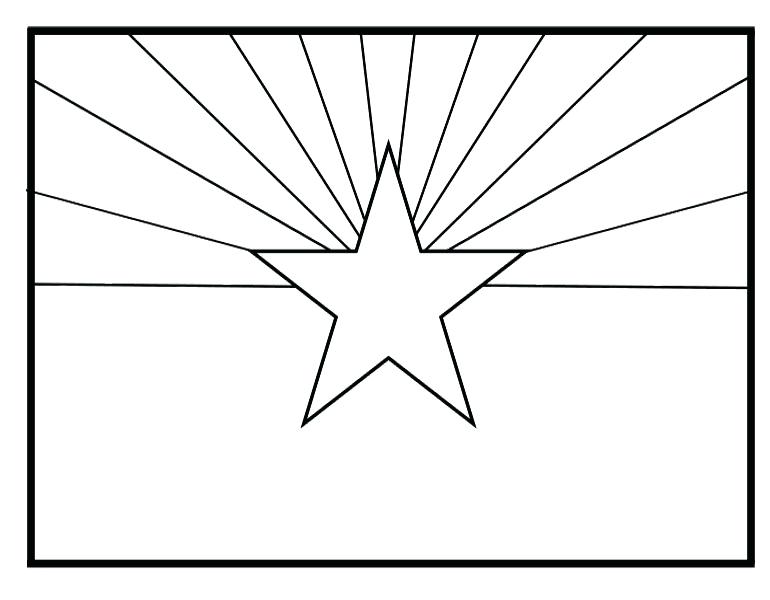 770x600 Arizona Flag Coloring Page Us Soccer Coloring Pages Book Map
