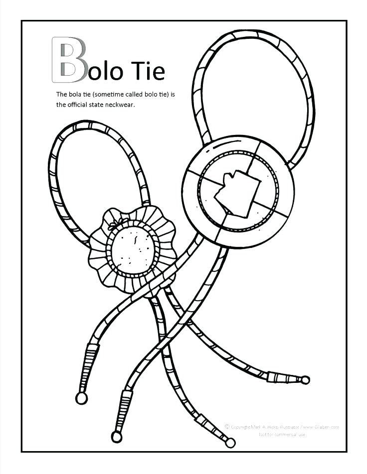 736x952 Arizona State Flag Coloring Page Flag Coloring Page Bola Tie