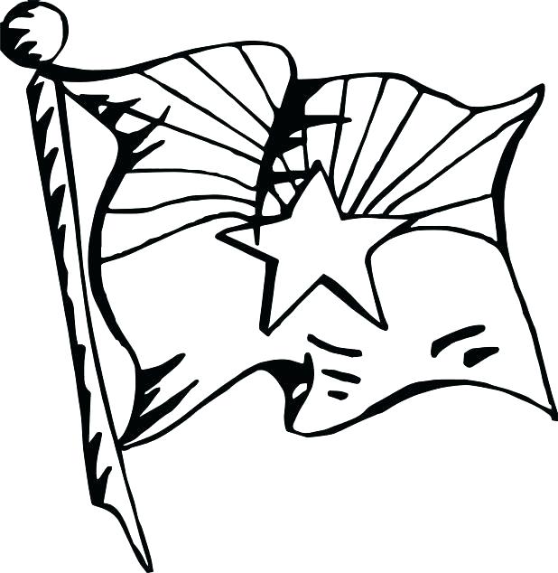 618x634 Arizona Flag Coloring Page Flag Coloring Page State Symbols