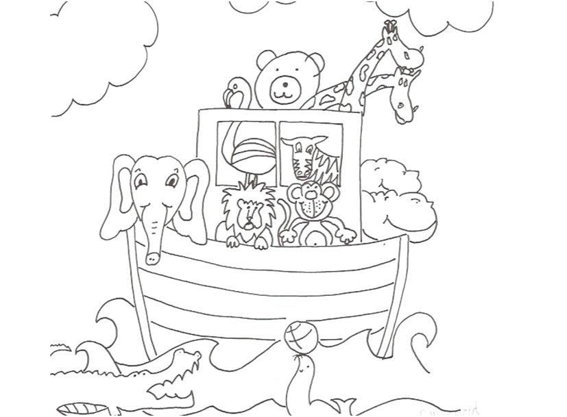 Ark Coloring Page at GetDrawings | Free download