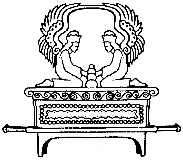714x622 The Ark Of The Covenant Coloring Pages