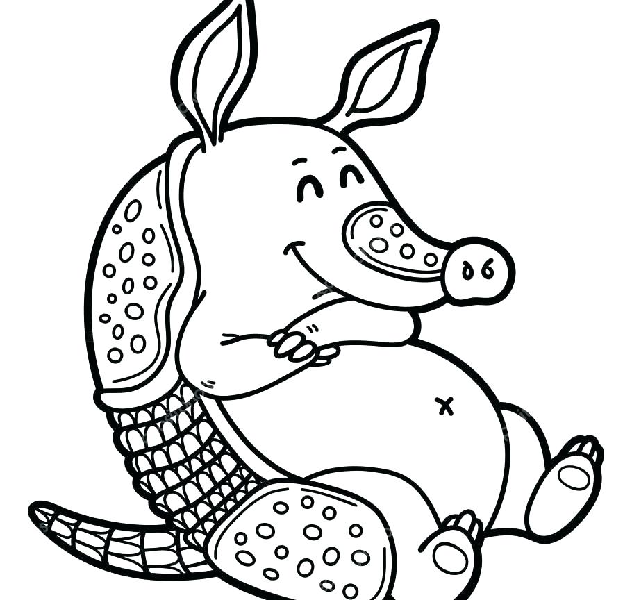 910x864 Coloring Armadillo Coloring Pages Free The Spy Download Printable