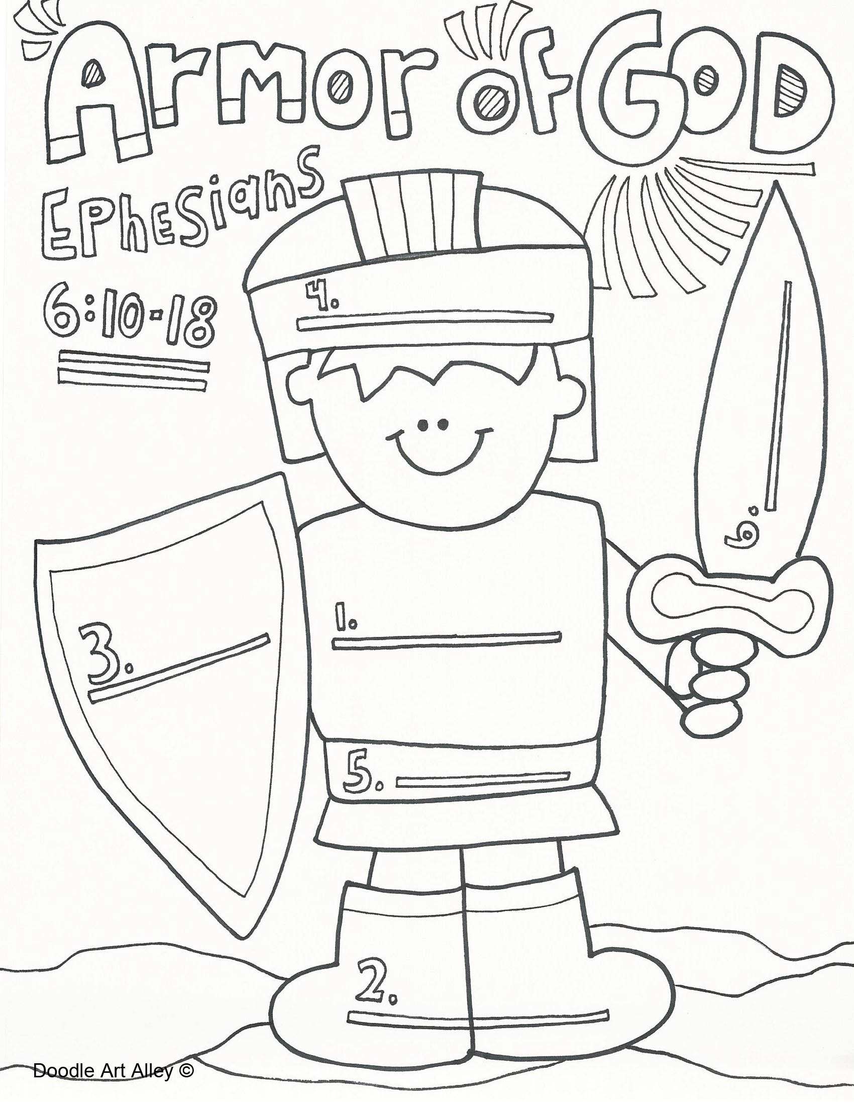 1700x2200 Exclusive Armor Of God Crafts Reliable Activities In Coloring