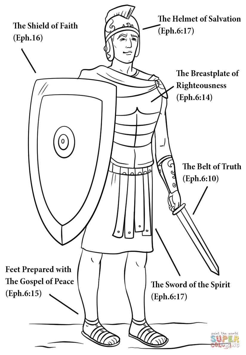 824x1186 Armour God Coloring Page Free Printable Coloring Pages Armor