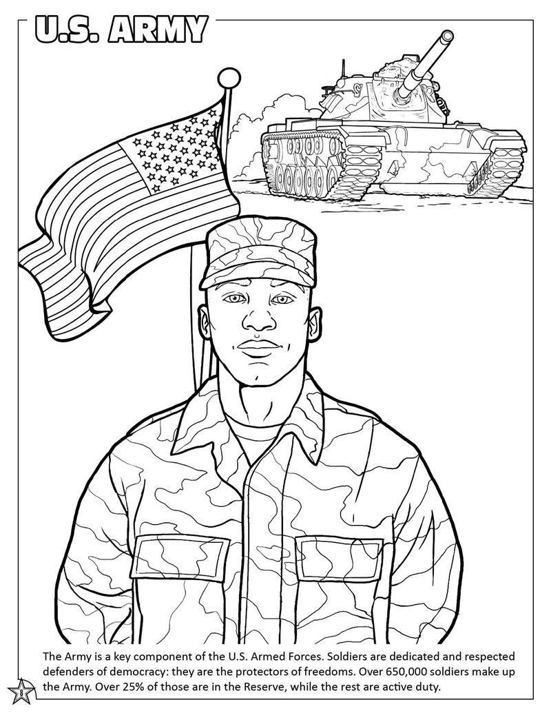 Army Coloring Pages For Kids at GetDrawings | Free download