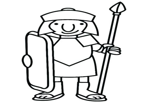 476x333 Coloring Pages Of Army Soldiers Roman Military Coloring Sheets
