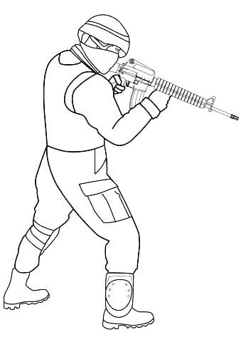 339x480 Army Soldier Colouring Pages Military Soldier Coloring Pages Free