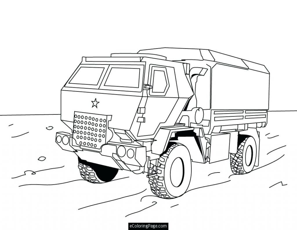 1024x792 Coloring Pages Military Coloring Pages Drawn Tank Army Truck