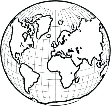 450x430 Coloring Pages Of The World Around The World Coloring Pages