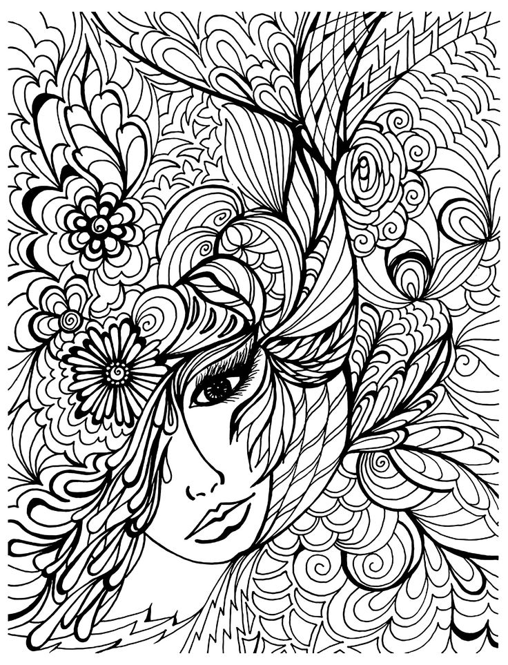 736x963 Art Coloring Pages For Adults Images About Coloring