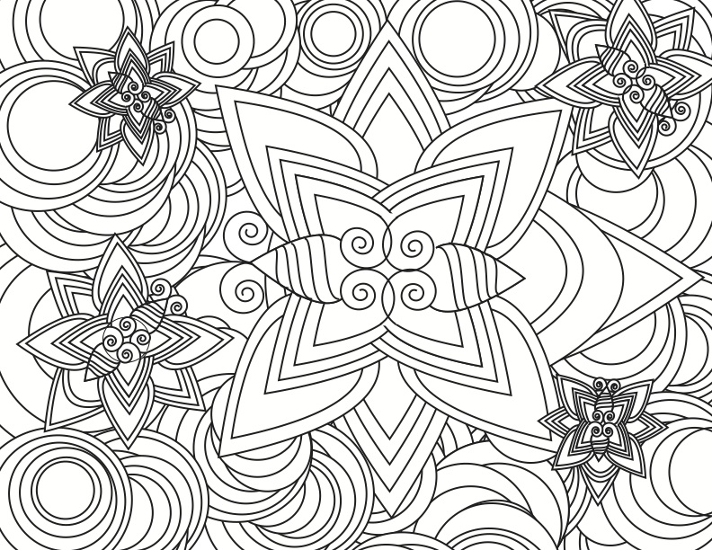 792x612 Designs Coloring Pages