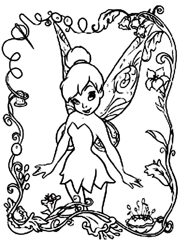 615x811 Fairy Coloring Pages For Kids Free Printable Disney Fairies