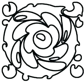360x349 Abstract Art Coloring Pages