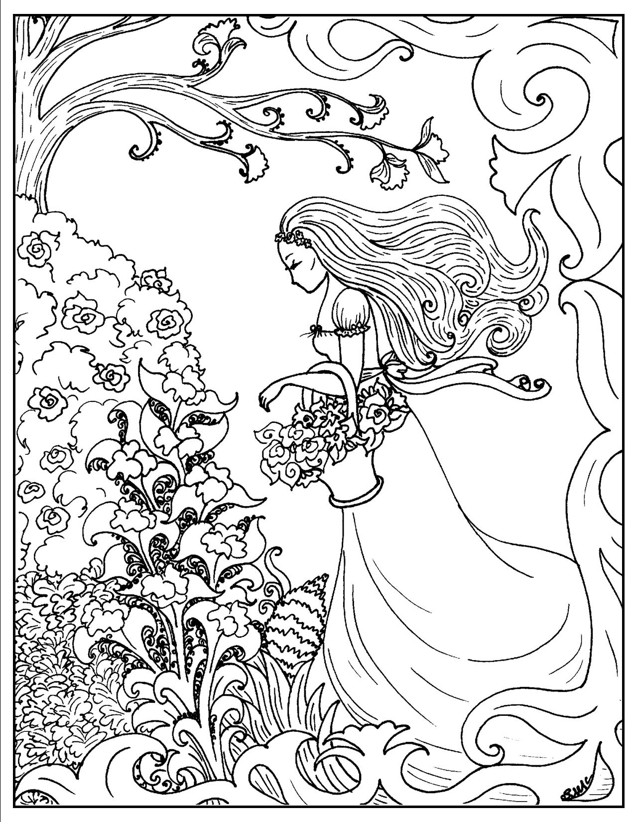1275x1650 Art Nouveau Coloring Pages S Mac's Place To Be