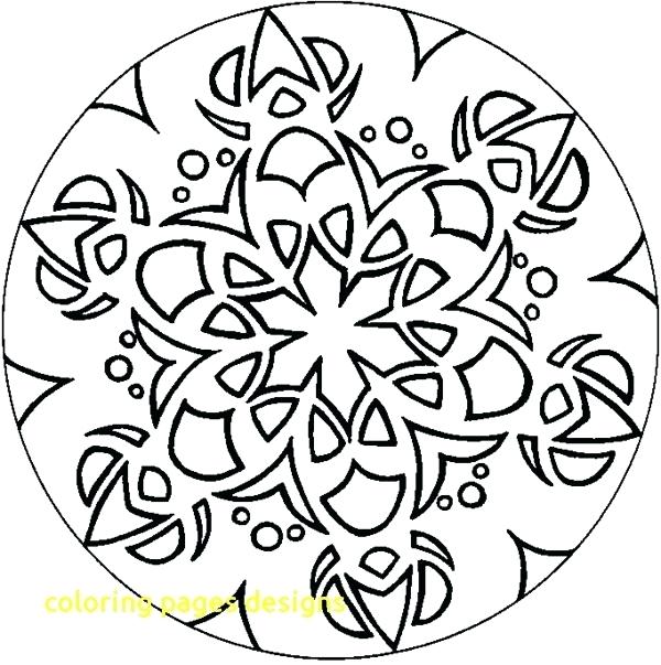 600x603 Free Coloring Pages Designs Design Art Coloring Pages Free Designs