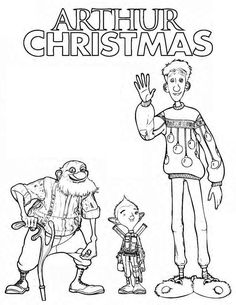236x305 Arthur's Christmas Clip Art Page Christmas Coloring