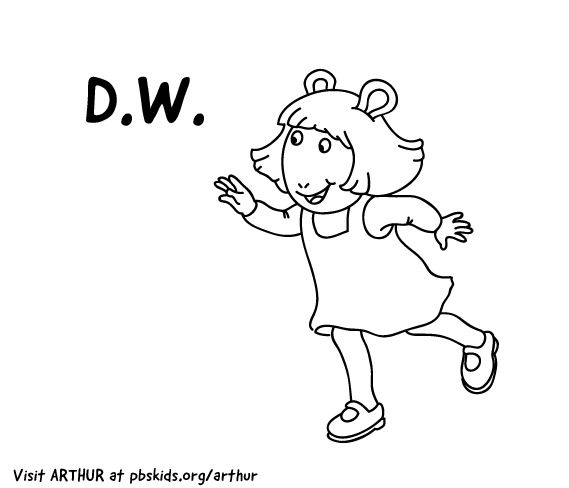 569x488 Arthur Coloring Pages Collection