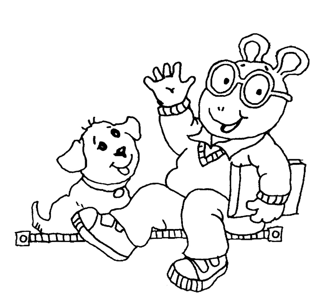 1200x1131 Arthur Coloring Pages