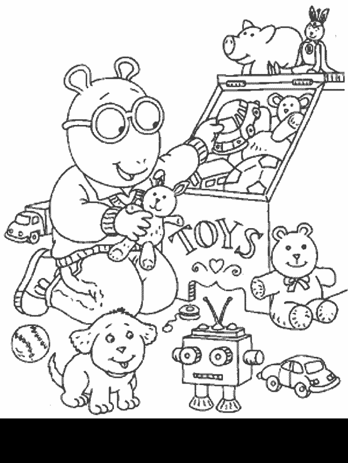 718x956 Arthur Halloween Coloring Pages Arthur Cartoons Coloring Pages