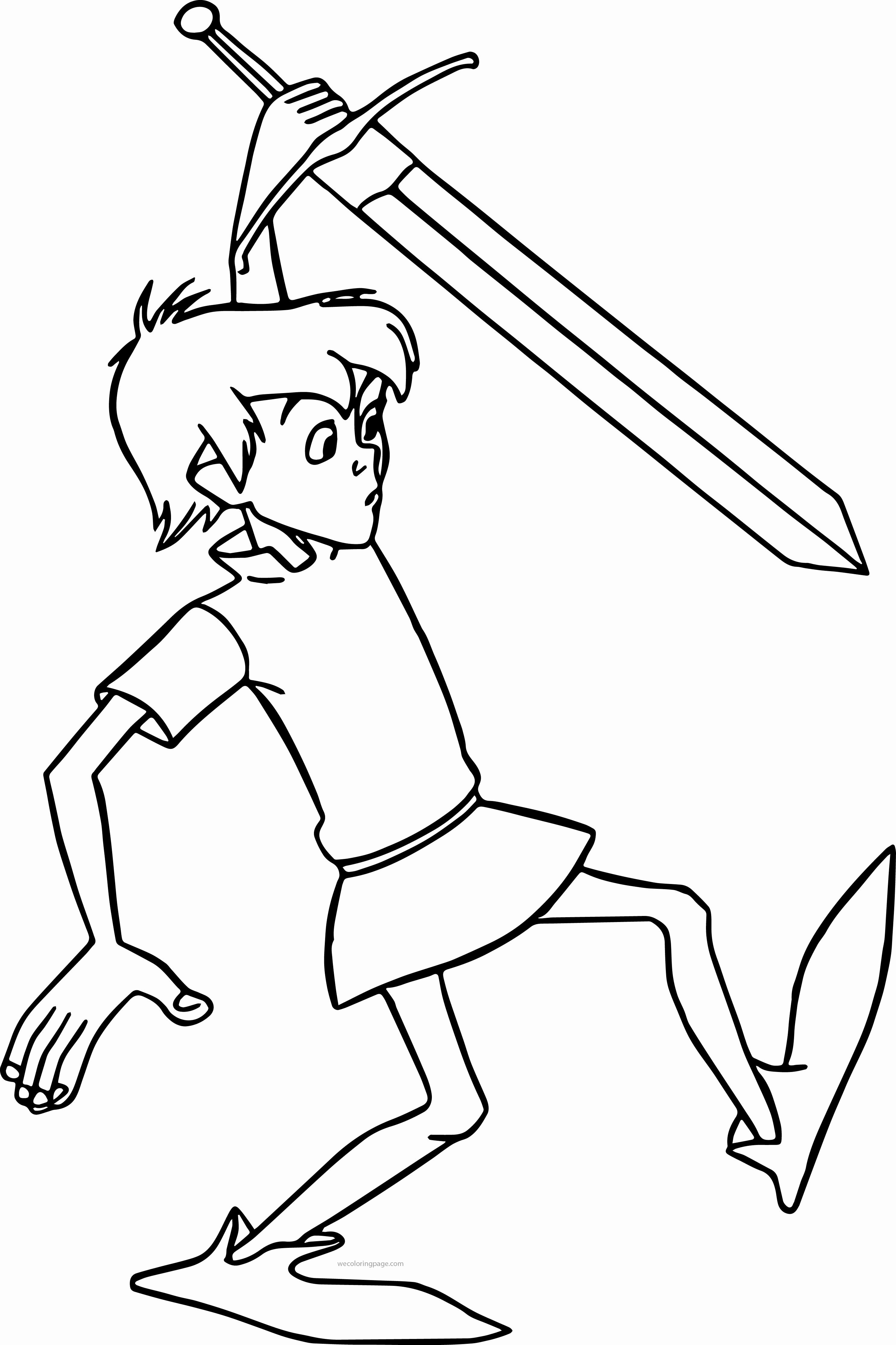 2971x4458 History Coloring Pages Lovely The Sword In The Stone Arthur