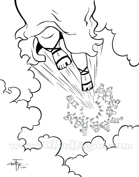 450x572 Colorear Jesus Ascension Click To See Printable Version