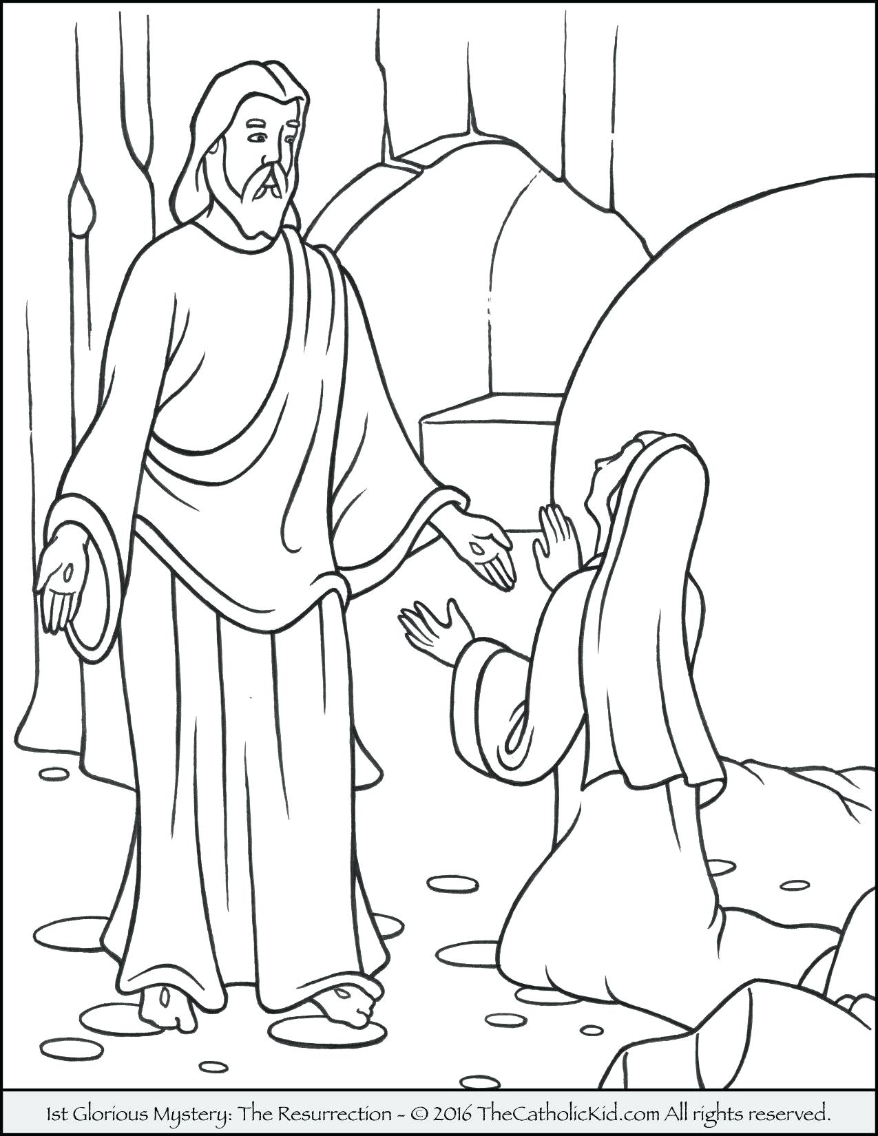 Ascension Coloring Page at GetDrawings | Free download