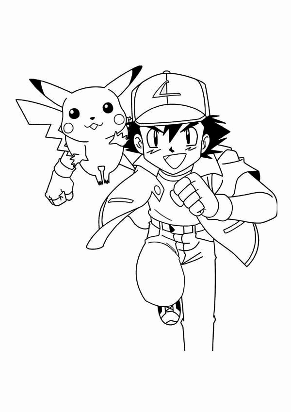 600x849 Ash Ketchum Coloring Page Image Miscellaneous Anime Manga Anime