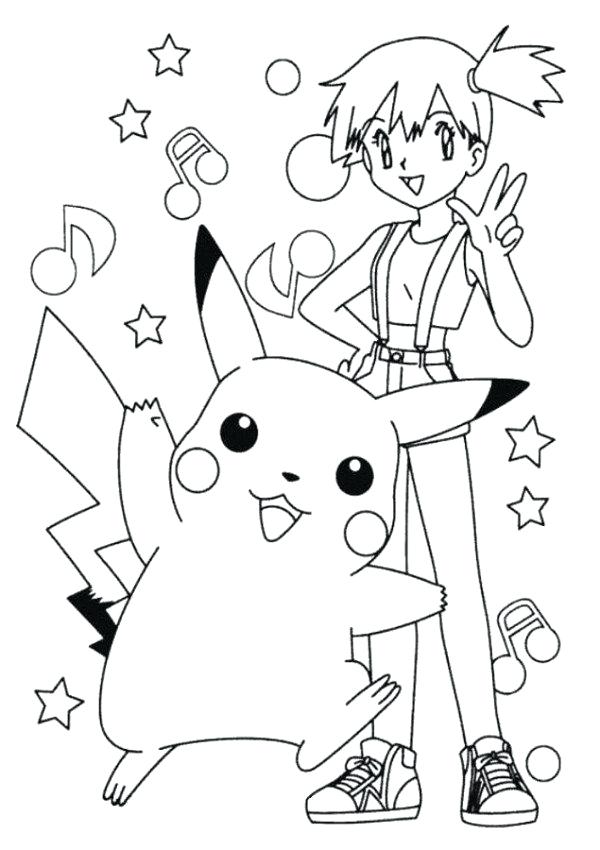600x850 Ash Ketchum Coloring Pages Ash And Anime Coloring Page Printable