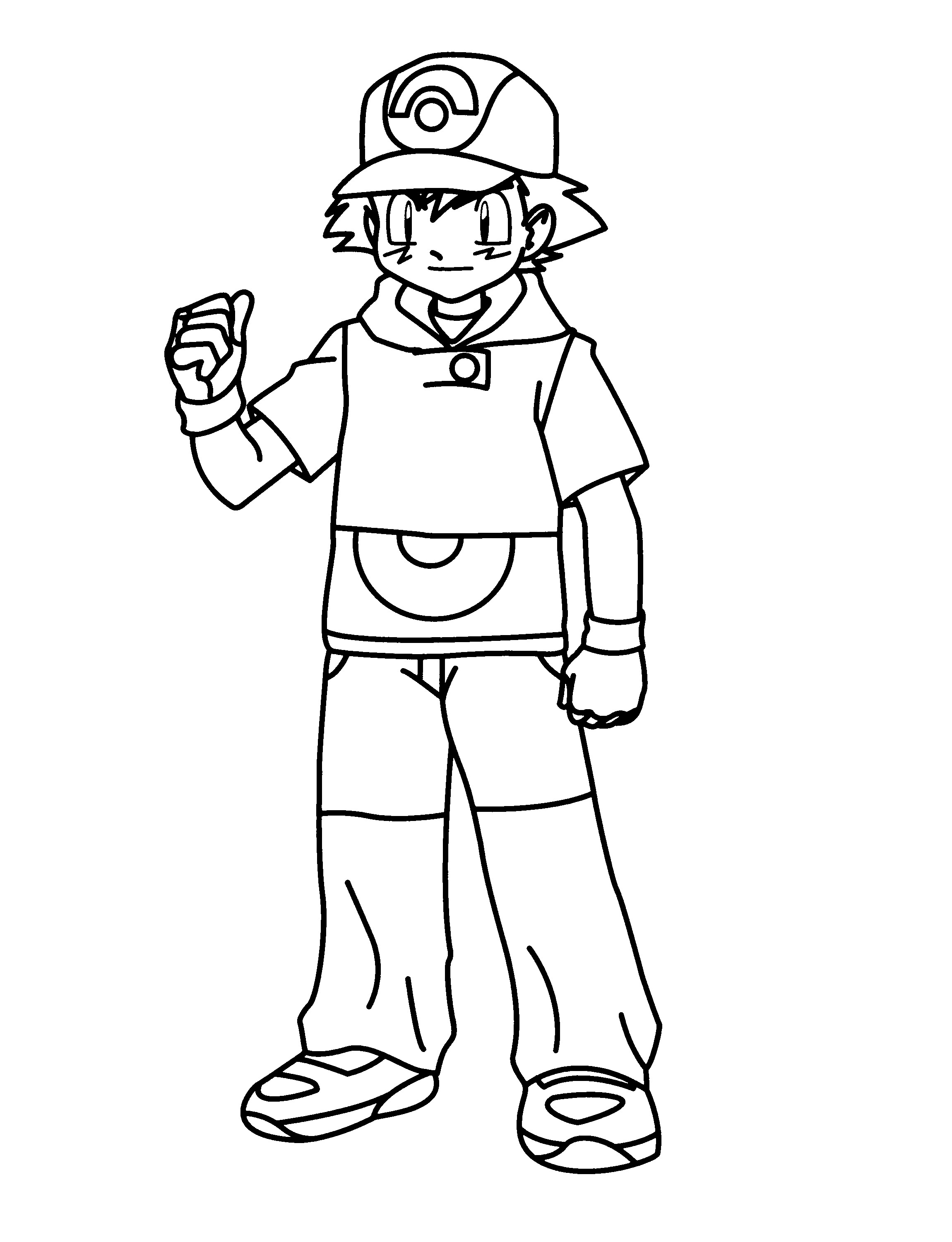 2300x3000 Pokemon Coloring Pages Ash Noticeable Acpra