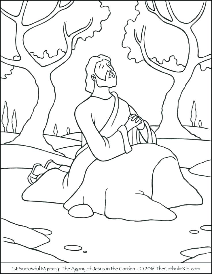 736x952 Ash Wednesday Coloring Page