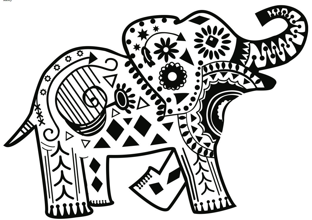 1062x751 New Elephant Coloring Pages For Adults Gallery Free Coloring Pages