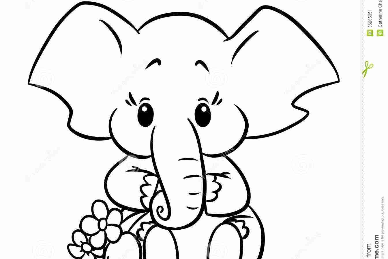 Download Asian Elephant Coloring Pages