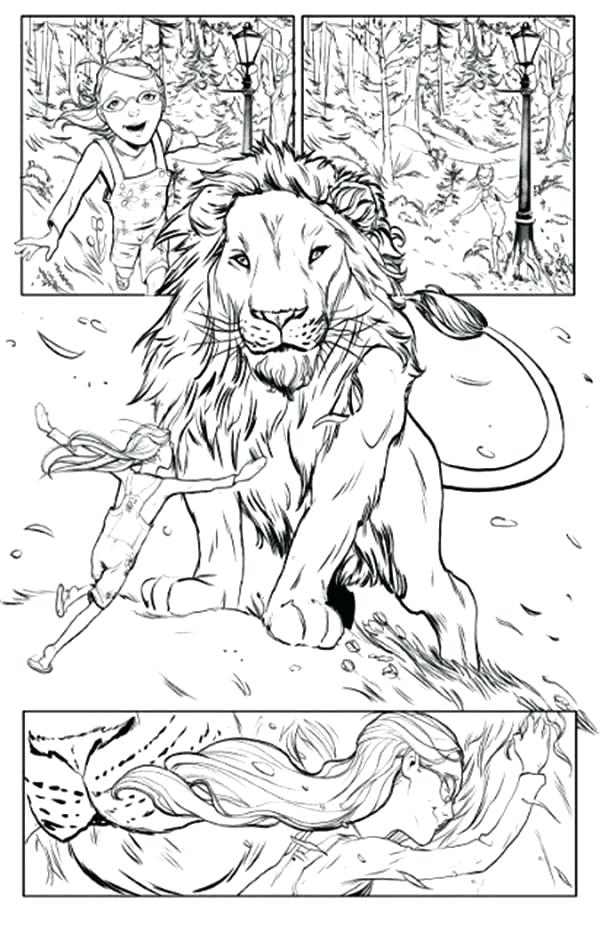 600x934 Narnia Coloring Pages