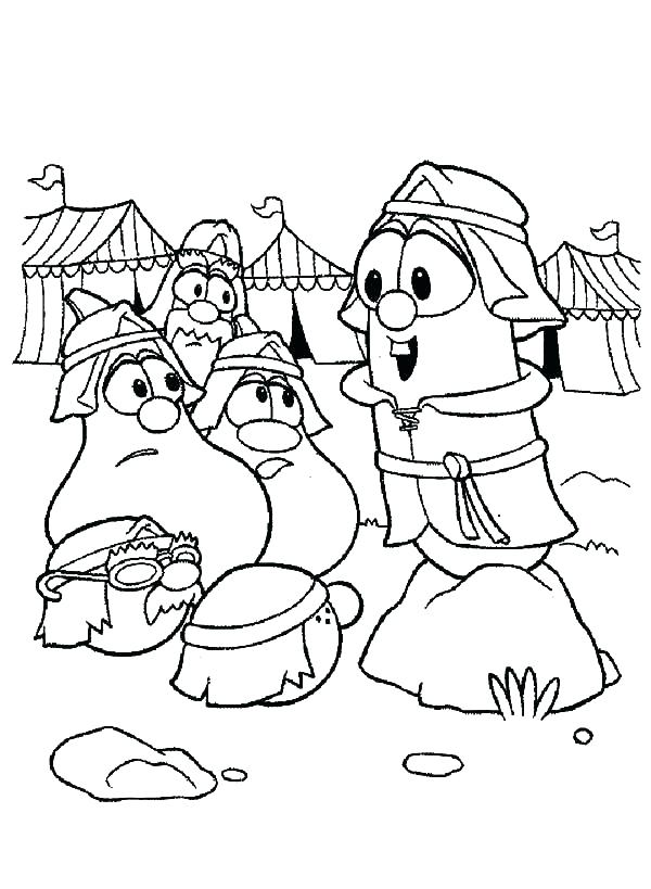 600x819 Veggie Tale Coloring Pages Coloring Pages Veggie Tales Coloring