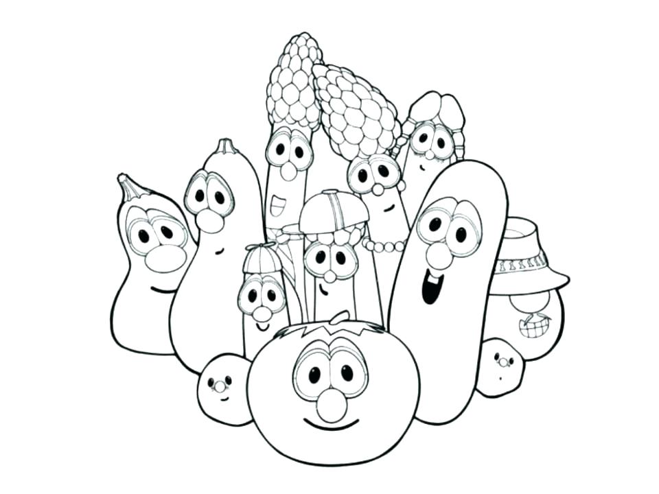 960x720 Veggie Tales Coloring Pages Free Veggie Tales Coloring Pages Free