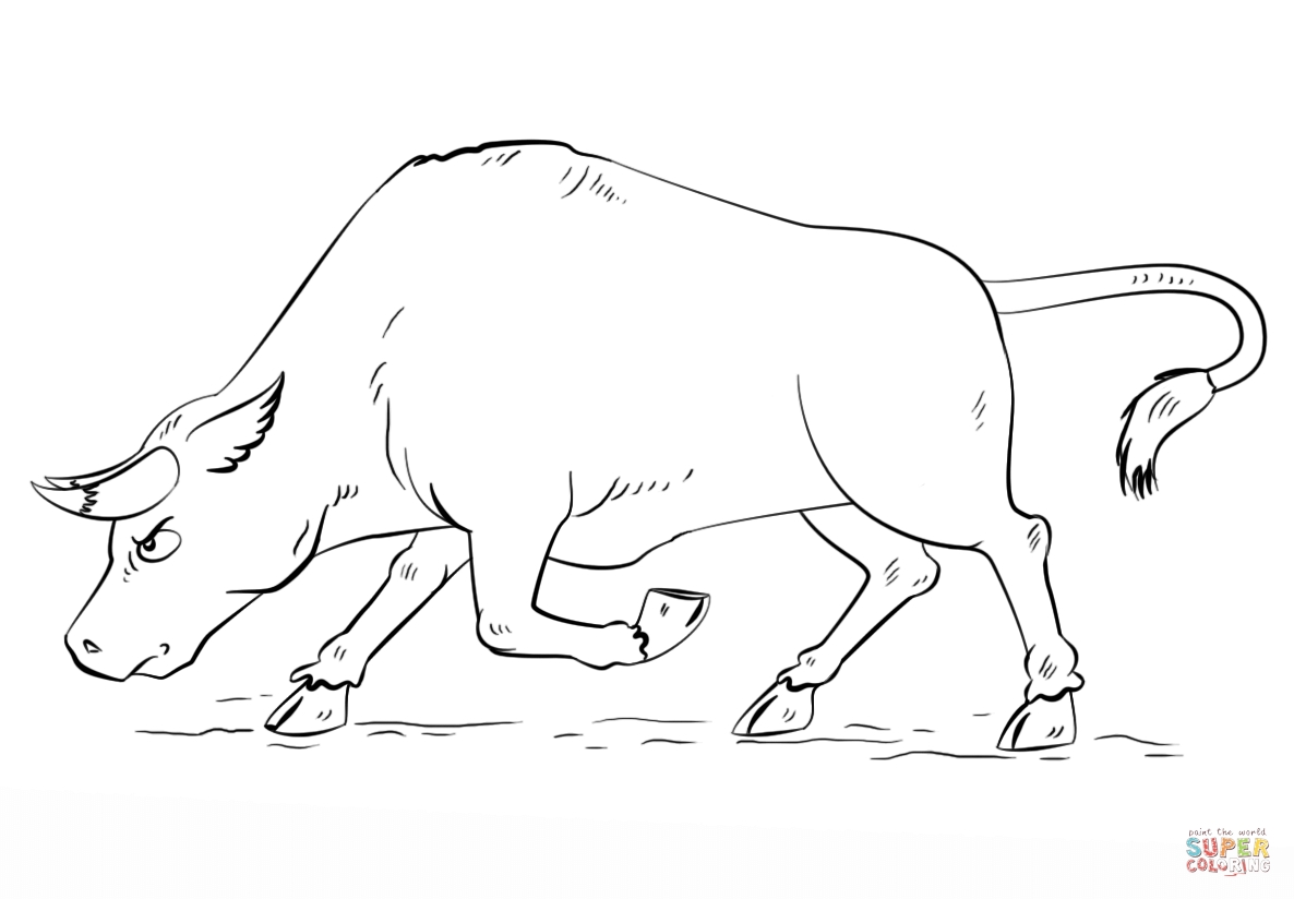 1186x824 Bull Coloring Pages Collections Free Coloring Pages