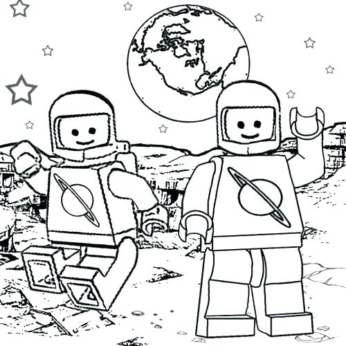 500x500 Astronaut Coloring Pages Print Vanda