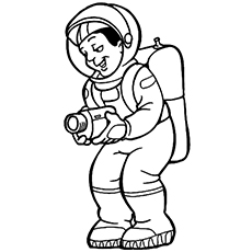 230x230 Top Free Printable Astronaut Coloring Pages Online