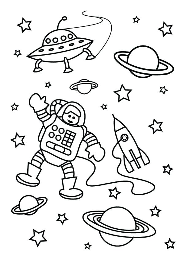 600x847 Astronaut Coloring Pages Astronaut Coloring Pages To Print