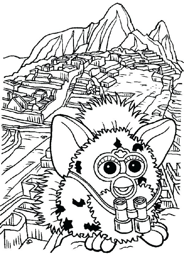 600x856 Peru Coloring Pages