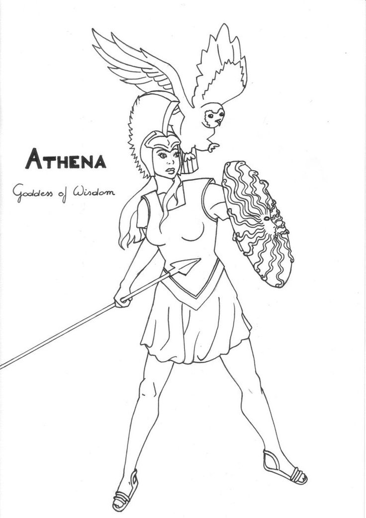 736x1040 Athena Coloring Pages Color Bros