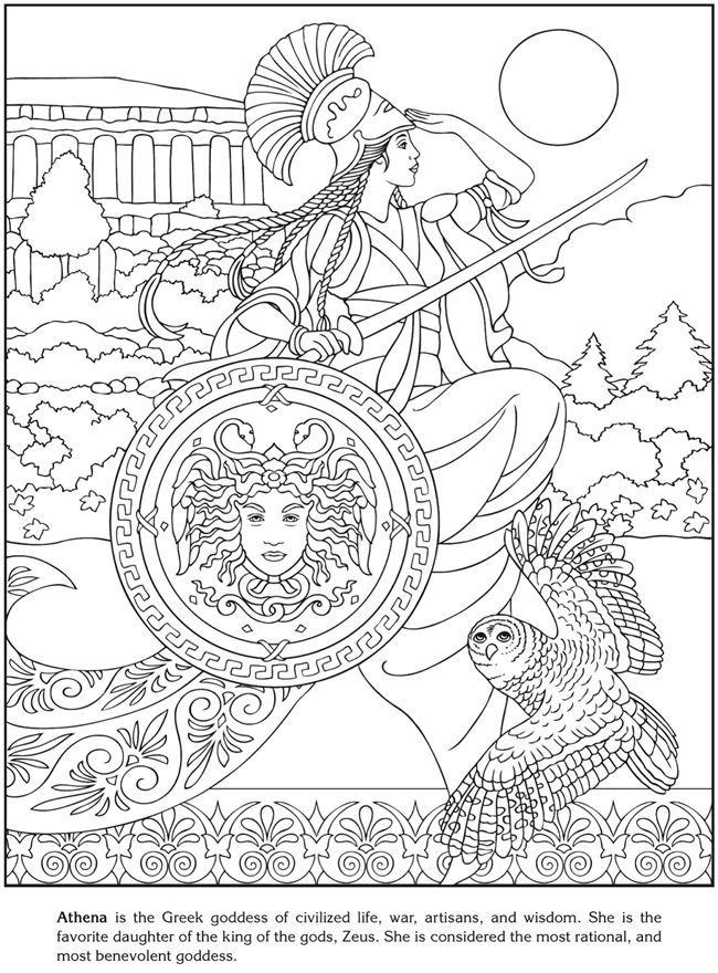 650x880 Femme Woman Warrior Coloriage Coloring Peinture Sur