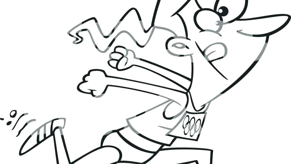 960x544 Coloring Pages For Teens Gymnast Gymnastics Gymnastic Hoop Athlete