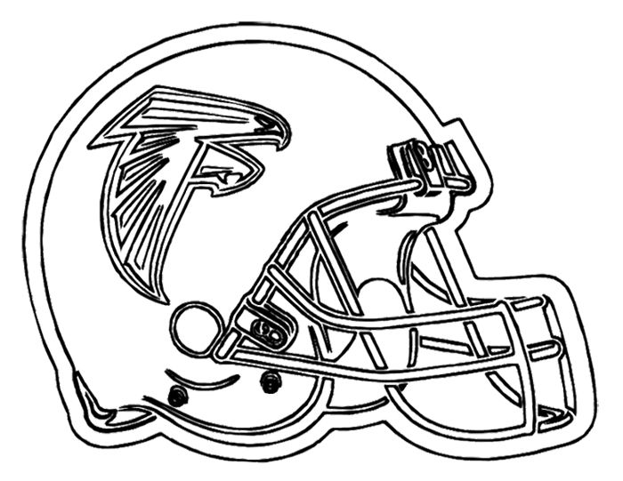 700x541 Football Helmet Atlanta Falcons Coloring Page Kids Coloring