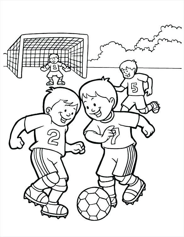 585x755 Good Football Coloring Page Kids Pages Auburn Free Download Best