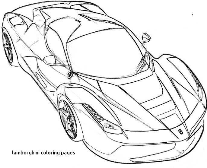 686x557 Lamborghini Coloring Pages
