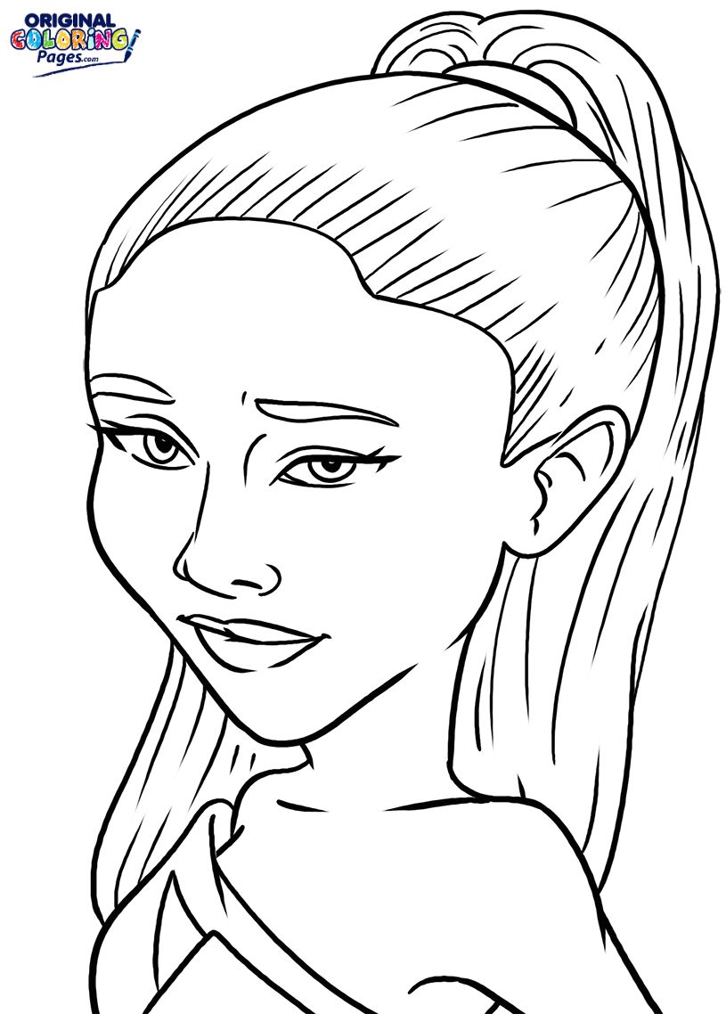 815x1138 Just Arrived Coloring Pages Of Ariana Grande Page Original
