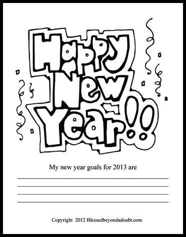 372x475 Free New Year Coloring Pages School, Kindergarten And Teacher