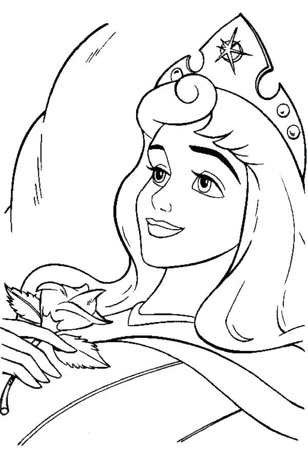 Aurora Sleeping Beauty Coloring Pages at GetDrawings | Free download