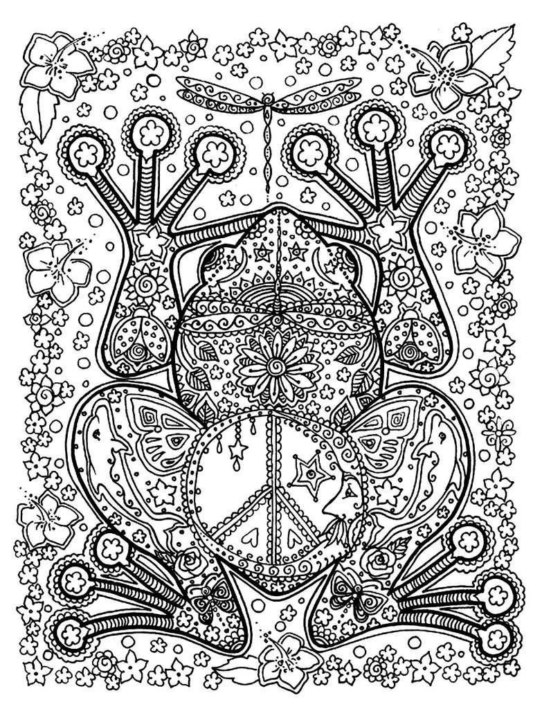 783x1024 Get The Coloring Page Frog Free Colouring Pages For Adults
